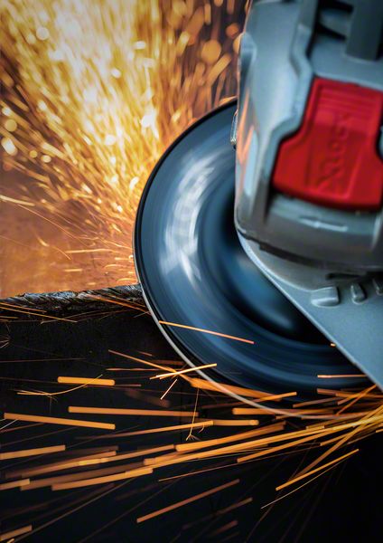 Robert Bosch Power Tools GmbH EXPERT R781 Prisma Ceramic Fibre Disc 180 mm, 22.23 mm, G 60. For large angle grinders with locking nut - Image 16