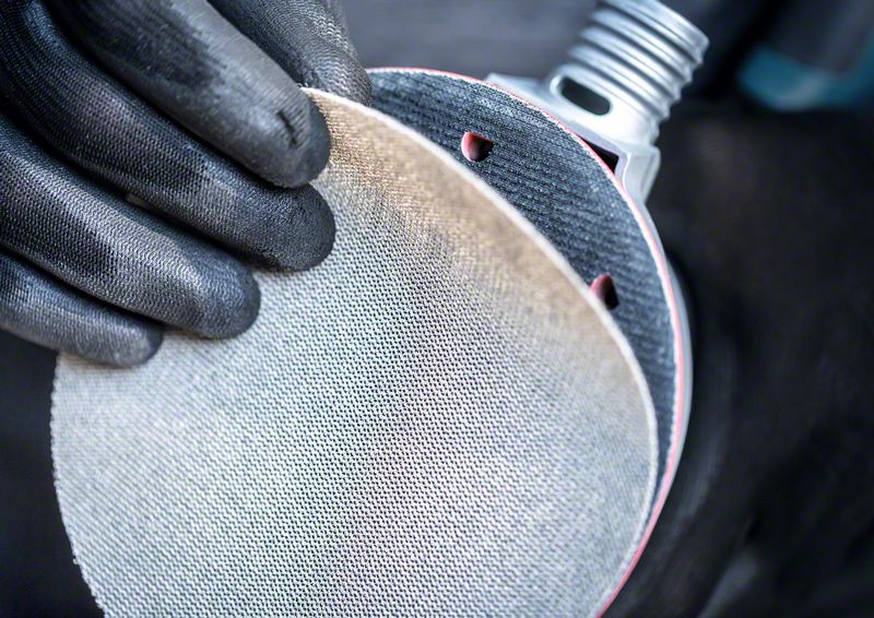 Robert Bosch Power Tools GmbH EXPERT M480 Sanding Net for Random Orbital Sanders 125 mm, G 240 5-pc. For random orbital sanders - Image 13