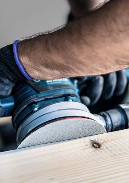 Robert Bosch Power Tools GmbH EXPERT M480 Sanding Net for Random Orbital Sanders 125 mm, G 240 5-pc. For random orbital sanders - Image 15