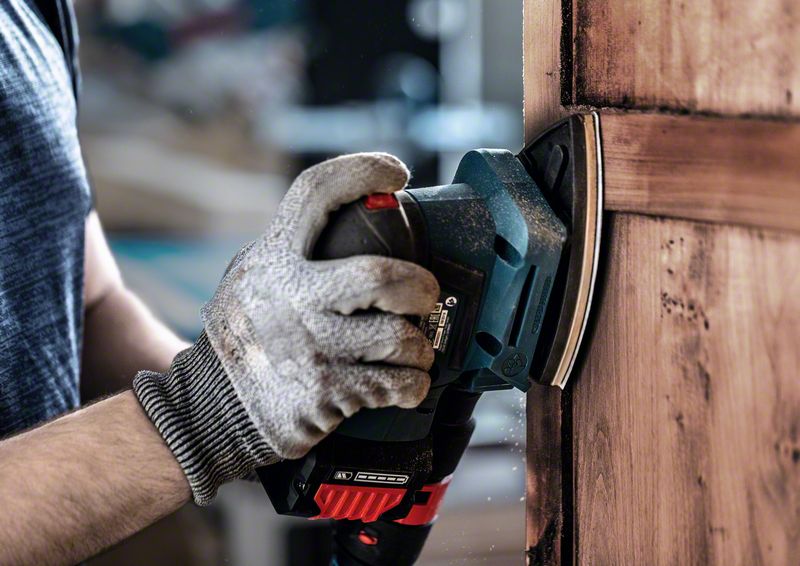 Robert Bosch Power Tools GmbH EXPERT M480 Sanding Net for Orbital Sanders 115 x 230 mm, G 320, 10-pc. For orbital sanders - Image 12