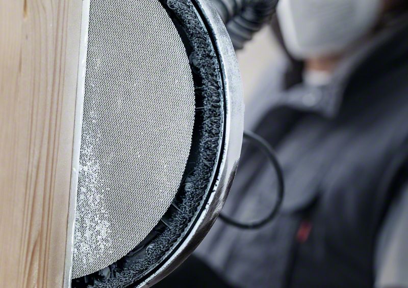 Robert Bosch Power Tools GmbH EXPERT M480 Sanding Net for Drywall Sanders 225 mm, G 100, 25-pc. For drywall sanders - Image 14