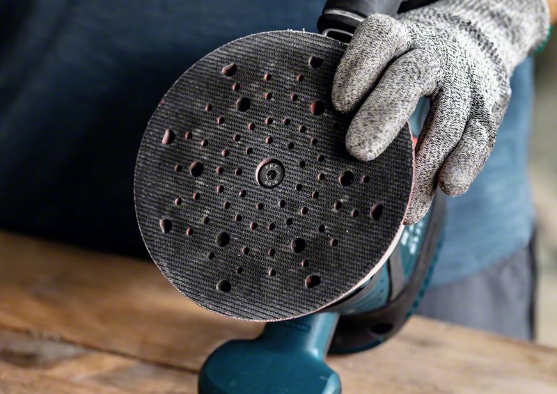 Robert Bosch Power Tools GmbH EXPERT Multihole Backing Pads for Bosch 150 mm, Soft. For random orbital sanders - Image 13