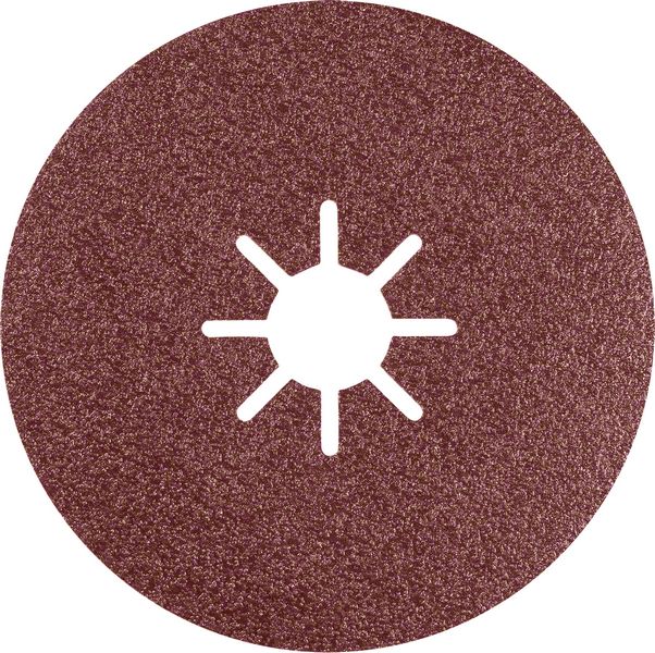 Robert Bosch Power Tools GmbH EXPERT R781 Prisma Ceramic Fibre Disc 180 mm, 22.23 mm, G 80. For large angle grinders with locking nut