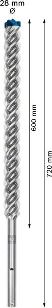 Robert Bosch Power Tools GmbH EXPERT SDS max-8X Hammer Drill Bit 28 x 600 x 720 mm. For rotary hammer drills - Image 4