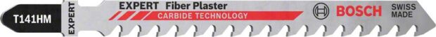 Robert Bosch Power Tools GmbH EXPERT 'Fiber Plaster' T 141 HM Jigsaw Blade 2-pc. For jigsaws