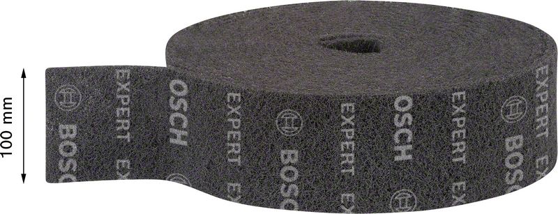 Robert Bosch Power Tools GmbH EXPERT N880 Fleece Roll for Handsanding 100 mm x 10 m, Medium S. For hand sanding - Image 3