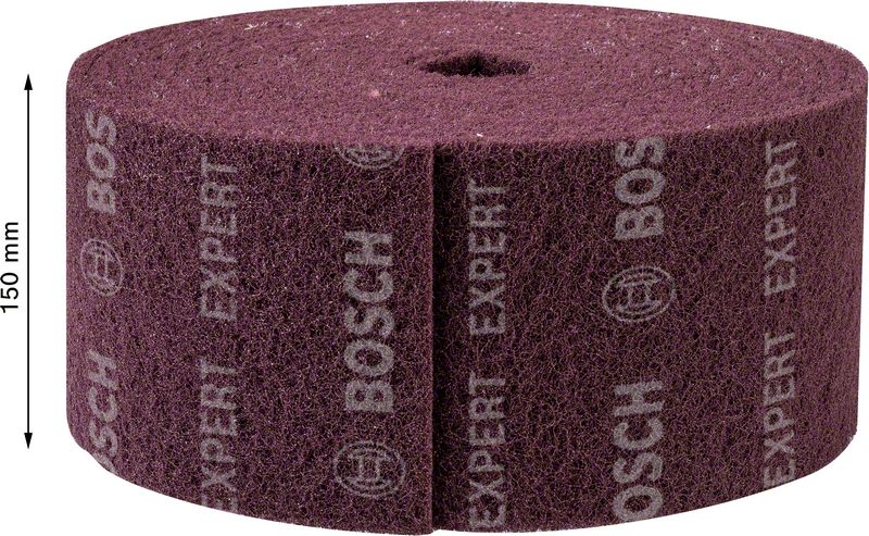 Robert Bosch Power Tools GmbH EXPERT N880 Fleece Roll for Handsanding 150 mm x 10 m, Medium A. For hand sanding - Image 3