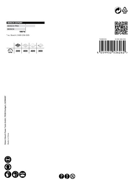 Robert Bosch Power Tools GmbH EXPERT Construction Material Hole Saw 102 x 60 mm. For impact drill/drivers - Image 2