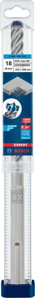 Robert Bosch Power Tools GmbH EXPERT SDS max-8X Hammer Drill Bit 18 x 200 x 340 mm. For rotary hammer drills - Image 3