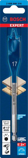 Robert Bosch Power Tools GmbH EXPERT Self Cut Speed Spade Drill Bit 17 x 152 mm. For rotary drills/drivers - Image 3