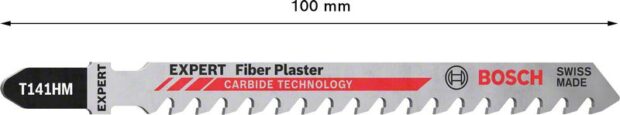 Robert Bosch Power Tools GmbH EXPERT 'Fiber Plaster' T 141 HM Jigsaw Blade 2-pc. For jigsaws - Image 3