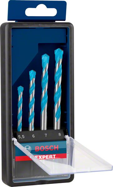 Robert Bosch Power Tools GmbH EXPERT MultiConstruction CYL-9 Drill Bit Set 5.5/6/7/8 mm 4-pc. For impact drill/drivers - Image 3