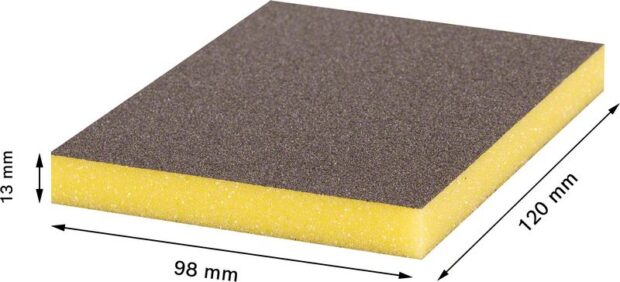 Robert Bosch Power Tools GmbH EXPERT S473 Standard Pad 98 x 120 x 13 mm, Fine. For hand sanding - Image 3