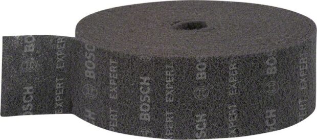 Robert Bosch Power Tools GmbH EXPERT N880 Fleece Roll for Handsanding 115 mm x 10 m, Medium S. For hand sanding