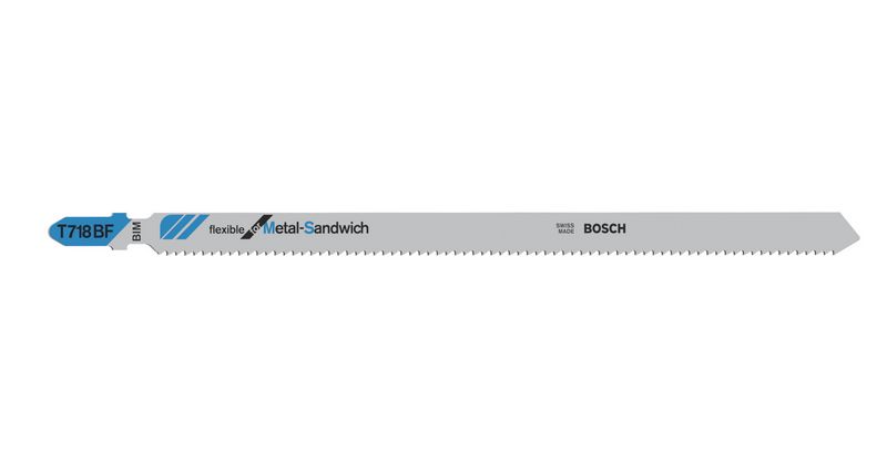 Robert Bosch Power Tools GmbH Jigsaw blade T 718 BF. For jigsaws