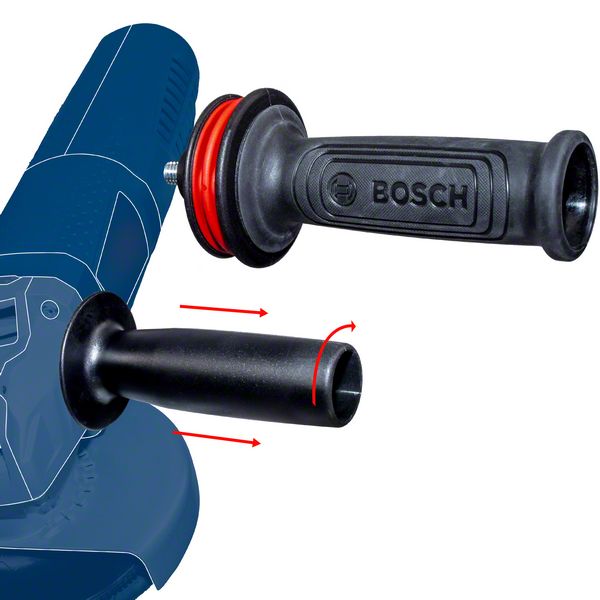 Robert Bosch Power Tools GmbH EXPERT Handle for Vibration Control M14 Angle Grinder 169 x 69 mm. For small angle grinders - Image 15