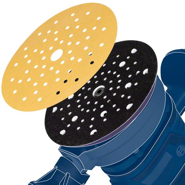 Robert Bosch Power Tools GmbH EXPERT M480 Sanding Net for Orbital Sanders 115 x 230 mm, G 320, 10-pc. For orbital sanders - Image 16