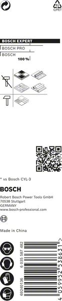 Robert Bosch Power Tools GmbH EXPERT HEX-9 MultiConstruction Drill Bit 4 x 45 x 90 mm. For rotary drills/drivers - Image 2