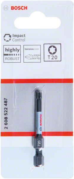 Robert Bosch Power Tools GmbH Impact Control T20 Power Bit, 1pc. For screwdrivers - Image 2