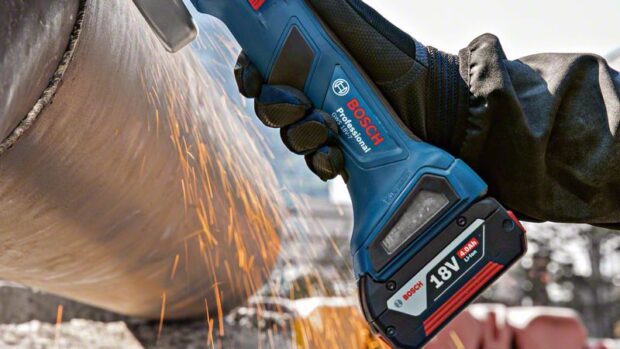 Robert Bosch Power Tools GmbH Cordless Angle Grinder GWS 18V-7 - Image 16