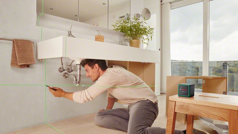 Robert Bosch Power Tools GmbH Cross Line Laser Quigo Green - Image 2