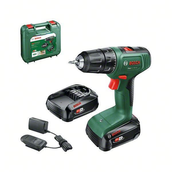Robert Bosch Power Tools GmbH Cordless Two-speed Drill/Driver EasyDrill 18V-40 - Image 2
