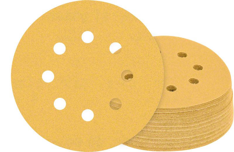 Robert Bosch Power Tools GmbH EXPERT C470 Sandpaper with 8 holes for Random Orbital Sanders 125 mm, G 150 50-pc. For random orbital sanders - Image 4