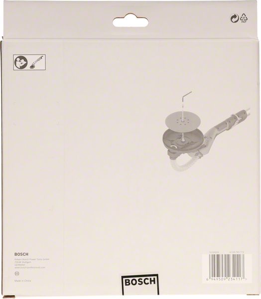 Robert Bosch Power Tools GmbH Backing pad set, medium, 215 mm. For drywall sanders - Image 3
