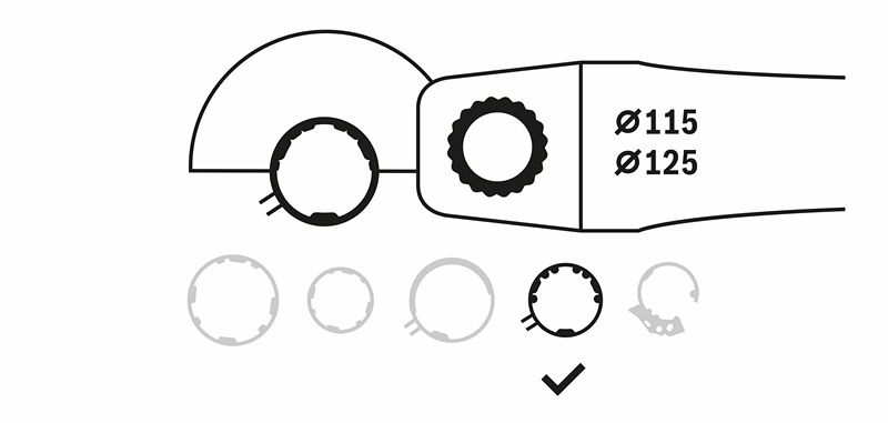 Robert Bosch Power Tools GmbH Protective guard with cover. For large angle grinders with locking nut - Image 3