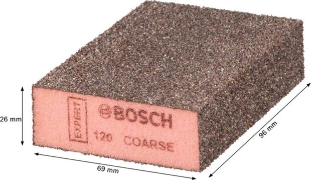 Robert Bosch Power Tools GmbH EXPERT Combi S470 Foam Sanding Block, Coarse, 20-pc. For hand sanding - Image 3