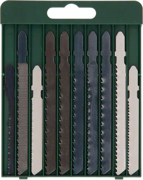 Robert Bosch Power Tools GmbH 10-piece saw blade box, wood/metal/plastic (T-shank) - Image 2