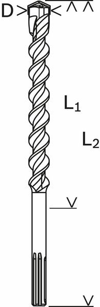 Robert Bosch Power Tools GmbH Hammer drill bit SDS max-9 Natural Stone. For rotary hammer drills - Image 8