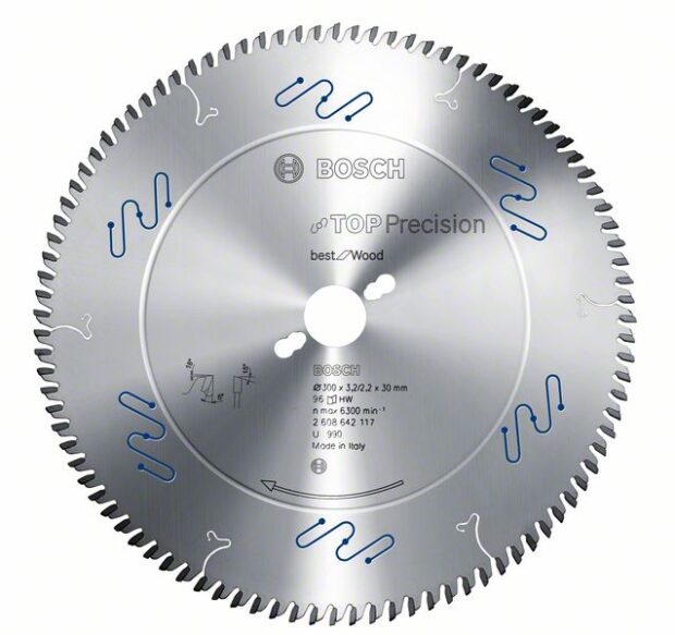 Robert Bosch Power Tools GmbH Top Precision Best for Wood circular saw blade. For table saws