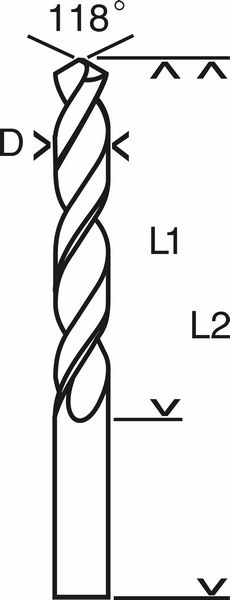 Robert Bosch Power Tools GmbH Stub drill bits, HSS-R, DIN 1897. For rotary drills/drivers - Image 4