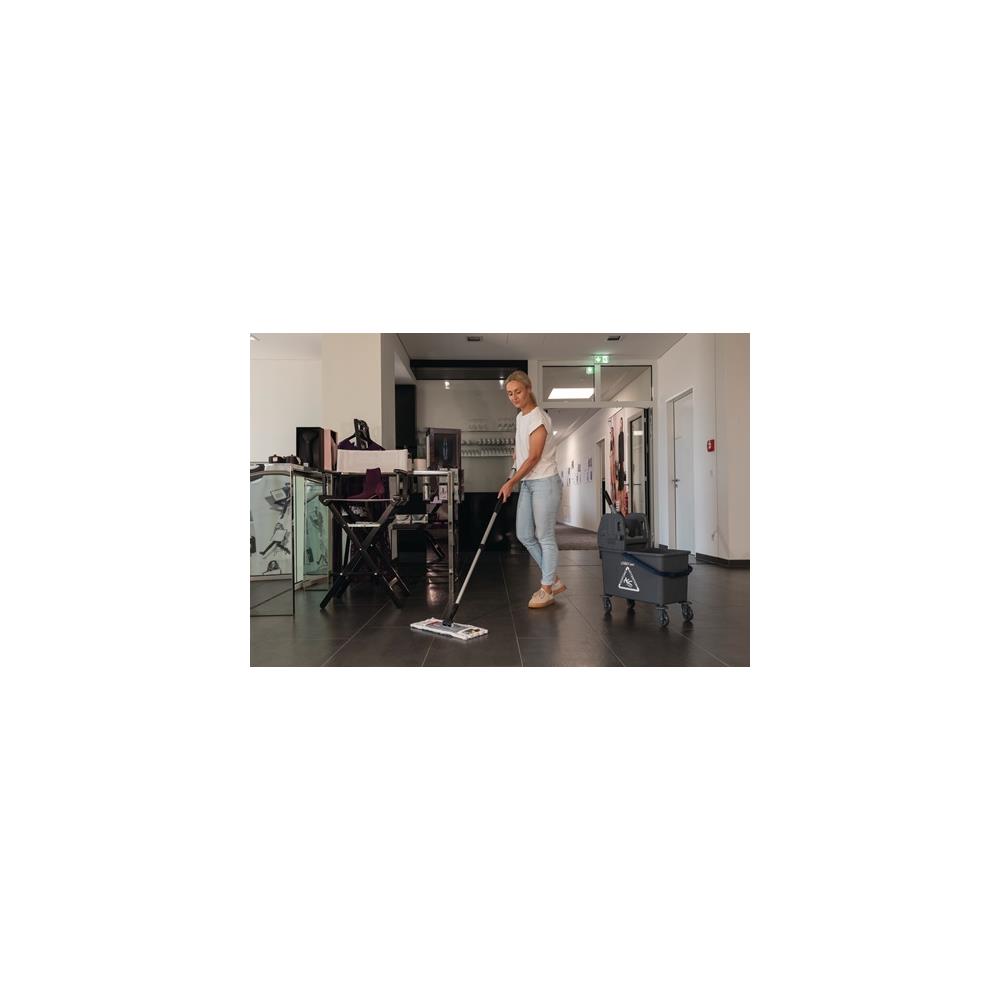 SPRINTUS Cleaning trolley bucket 1 x 35 l w. divider, wringer plastic - Image 2