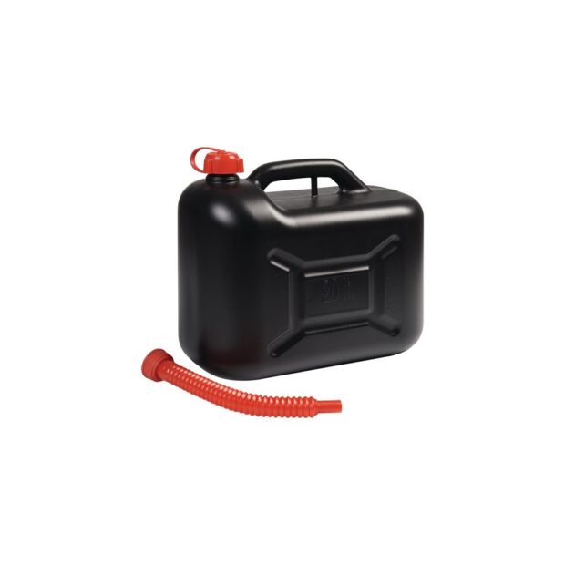 NOW Transport fuel canister  contents 20 l black HD-PE L405xW210xH350 mm