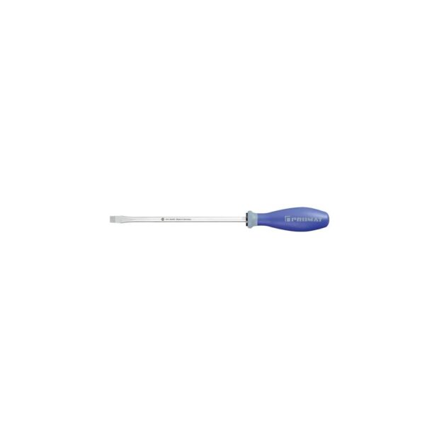 PROMAT Screwdriver  cutting edge width 10 mm blade length 200 mm 3-component handle round blade