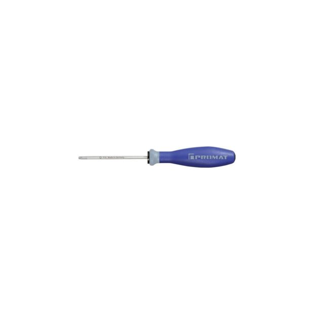 PROMAT Screwdriver  size T 15, blade length 80 mm 3-component handle round blade