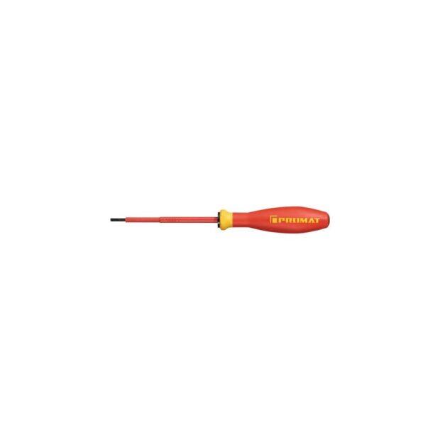 PROMAT Screwdriver  cutting edge width 3 mm blade length 100 mm VDE insulated w. size guide system