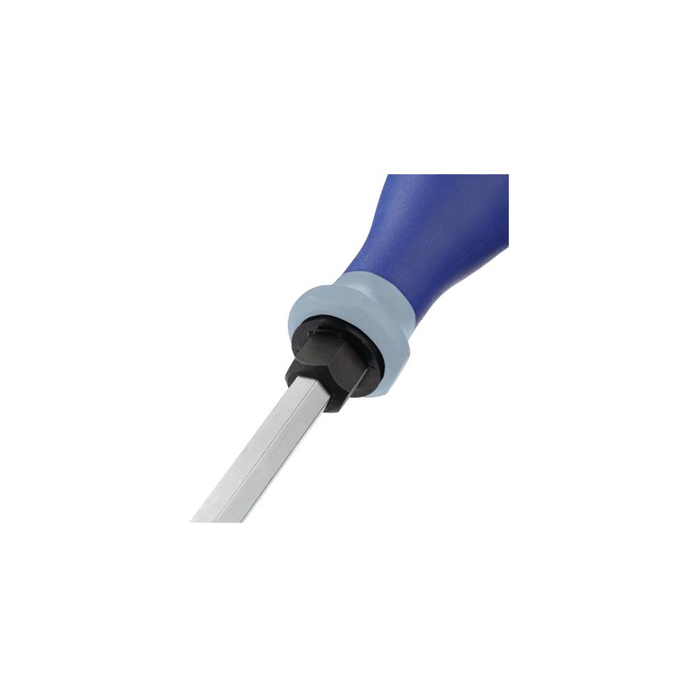 PROMAT Screwdriver size PH 2, blade length 100 mm 3-component handle hexagon blade/bolster - Image 3