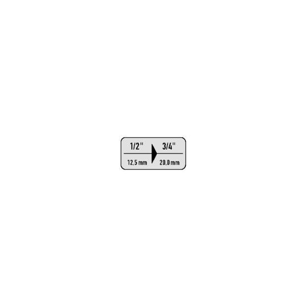 STAHLWILLE Adapter 514 drive 1/2 inch drive 3/4 inch length 44 mm - Image 3