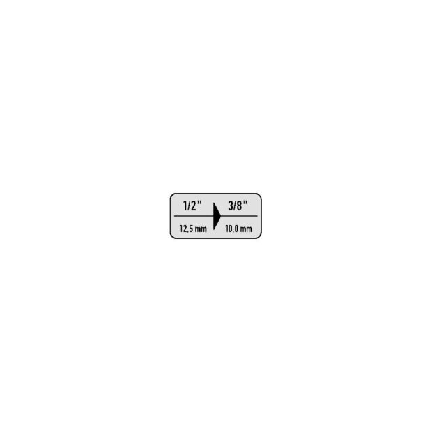 ASW Reducer 420-2 square drive 1/2 inch square drive 3/8 inch - Image 2