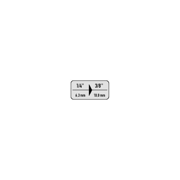 STAHLWILLE Adapter 409 drive 1/4 inch drive 3/8 inch length 25 mm - Image 4