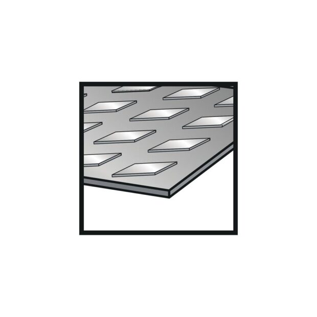 PROMAT Reciprocating saw blade  length 150 mm width 19 mm serration TPI 24 1 mm milled, crimped - Image 2