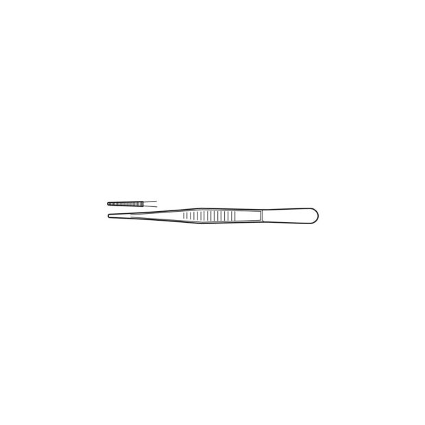 PROMAT Universal tweezers  overall length 250 mm nickel-plated - Image 2