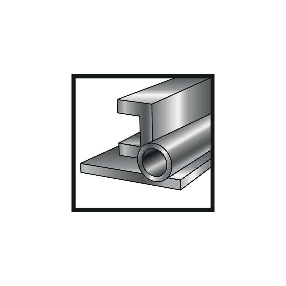PROMAT Reciprocating saw blade length 200 mm width 19 mm serration TPI 18 1.4 mm milled, crimped - Image 4