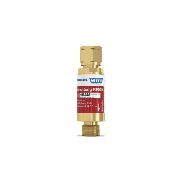 WITT Safety device TYPE RF 53 N G 1/4 inch RH O2, compr. air, non-combustible gases