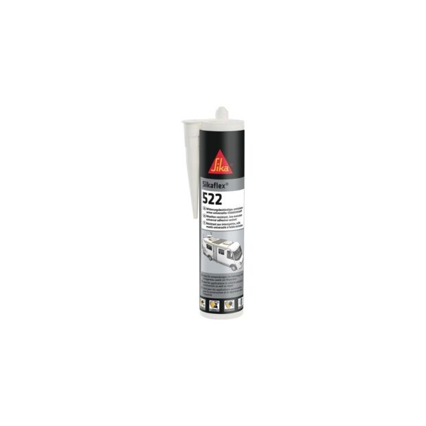 SIKAFLEX Adhesive and sealing agent Sikaflex®-522 black 300 ml