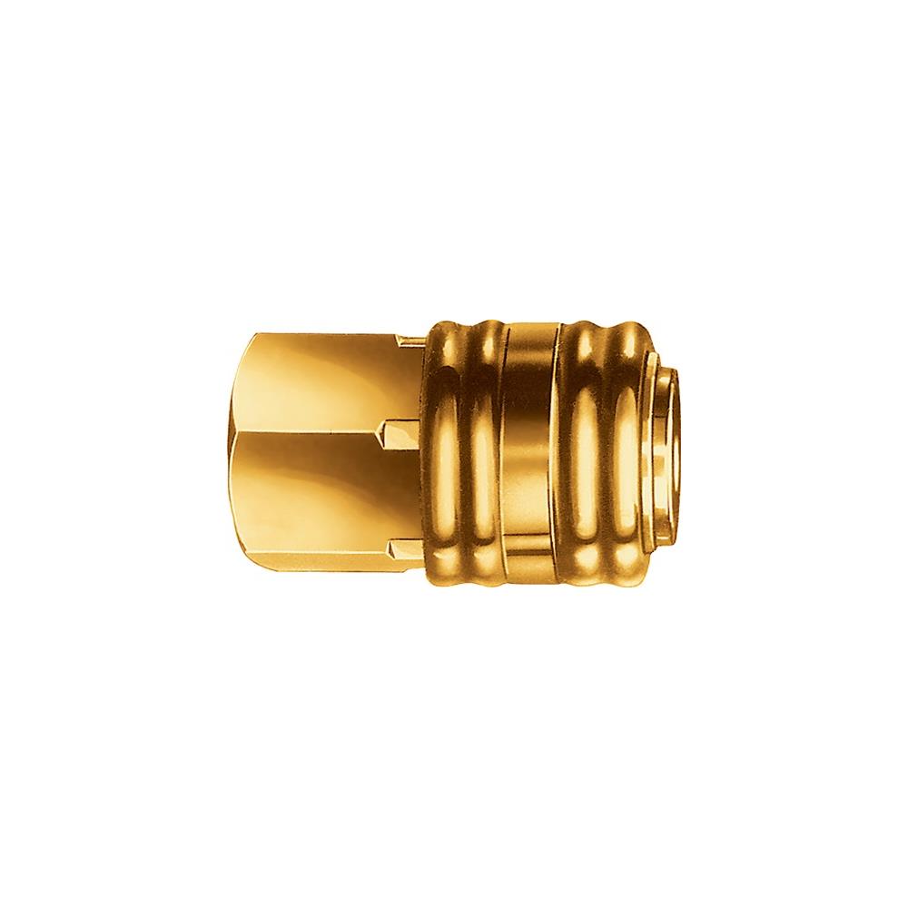 EWO Quick-lock coupling DN 7.2, internal thread brass thread G 3/8 inch 15.39 mm