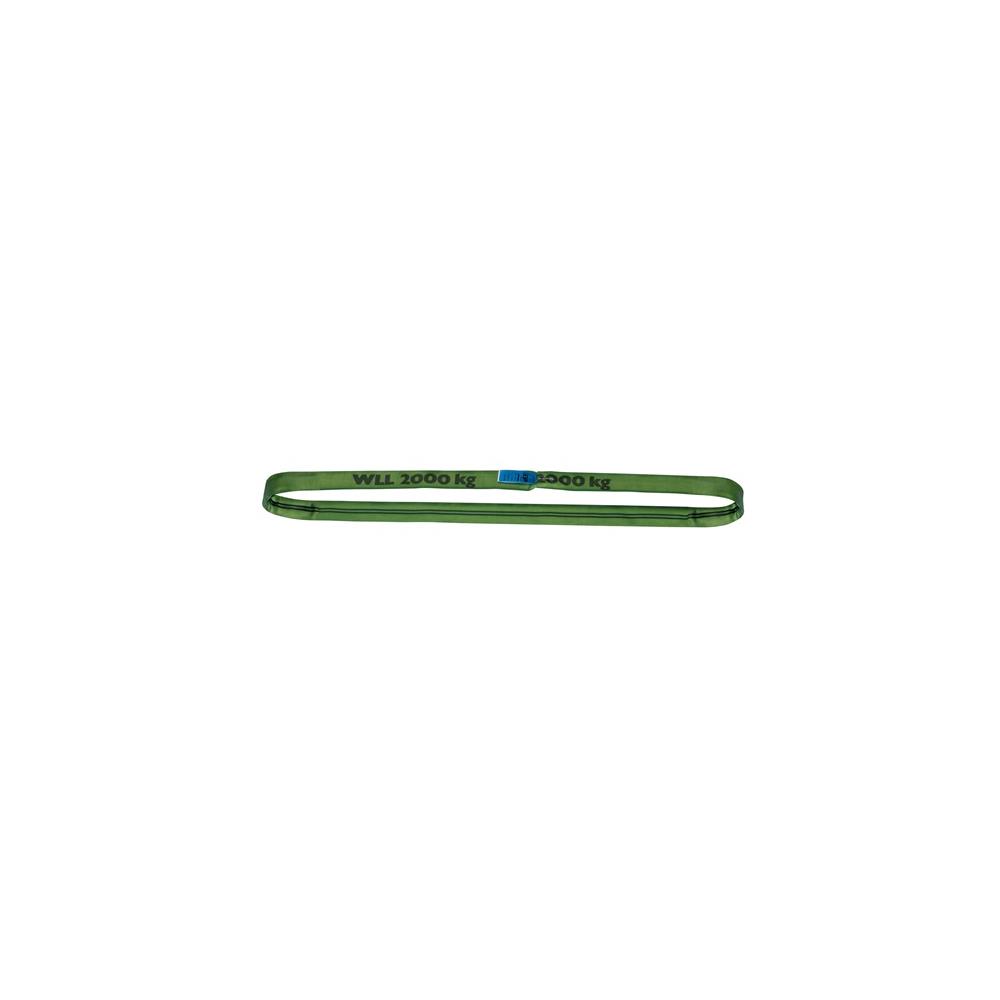 DOLEZYCH Round lifting sling DIN EN 1492-2 circumference 6 m green load-bearing cap. single 2000 kg